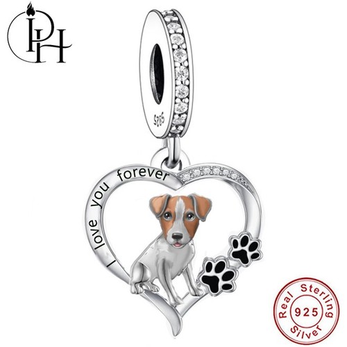 Jack russell terrier dog charm - jack,