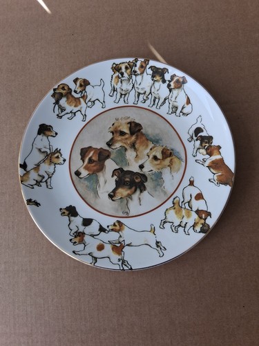 Jack russell plate - jack,