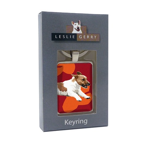 Jack russell terrier keyring - jack,