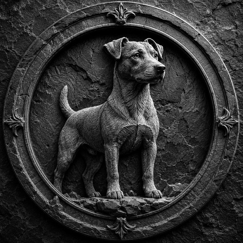 Jack russell terrier engraved - jack,